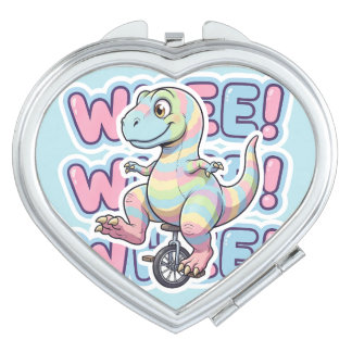 Dinosaur,Whee! Compact Mirror