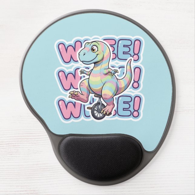 Dinosaur,Whee!!! Gel Mouse Pad (Front)