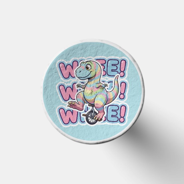 Dinosaur,Whee!  Golf Tees (Top)