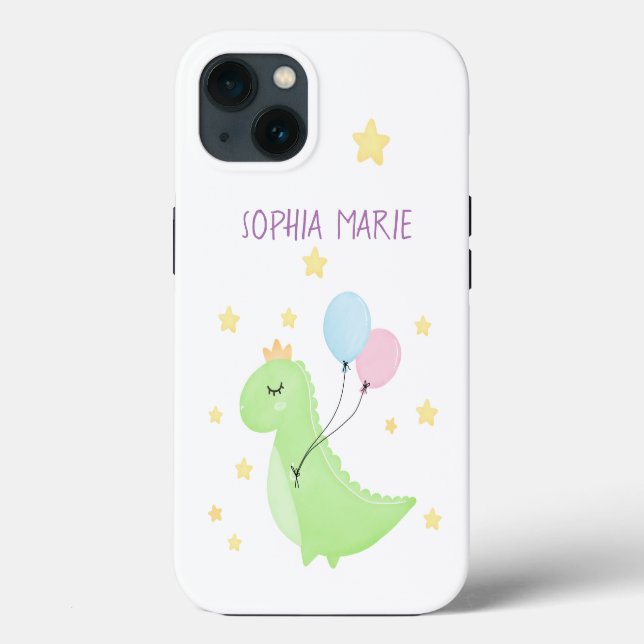 Dinosaur with Balloons  Case-Mate iPhone Case (Back)