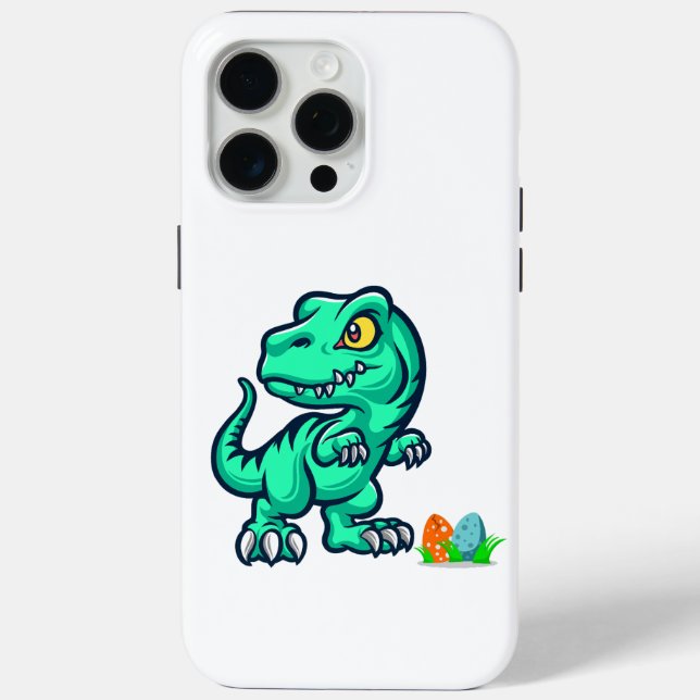 dinosaur with eggs Case-Mate iPhone case (Back)
