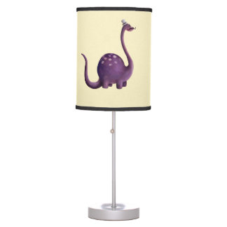 Dinosaur with Mustaches Table Lamp
