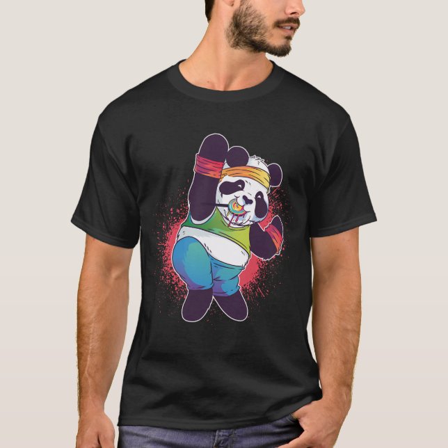 Dinosaur with nurse. T-Shirt (Front)