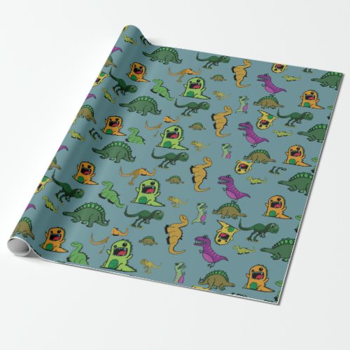 Dinosaur Wrapping Paper