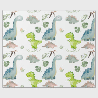 Dinosaur Wrapping Paper