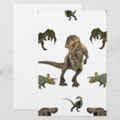 Dinosaur Wrapping Paper (Front/Back)