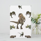 Dinosaur Wrapping Paper (Standing Front)