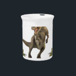 Dinosaur Wrapping Paper Beverage Pitcher<br><div class="desc">Wrapping Paper Something for everyone offers customized personalized greeting cards especially for you designed to express the beautiful words to your loved one. This uniquely designed stylish wrapping paper will bring a smile to your loved ones. While you are here already you may want to view other related bathroom items...</div>