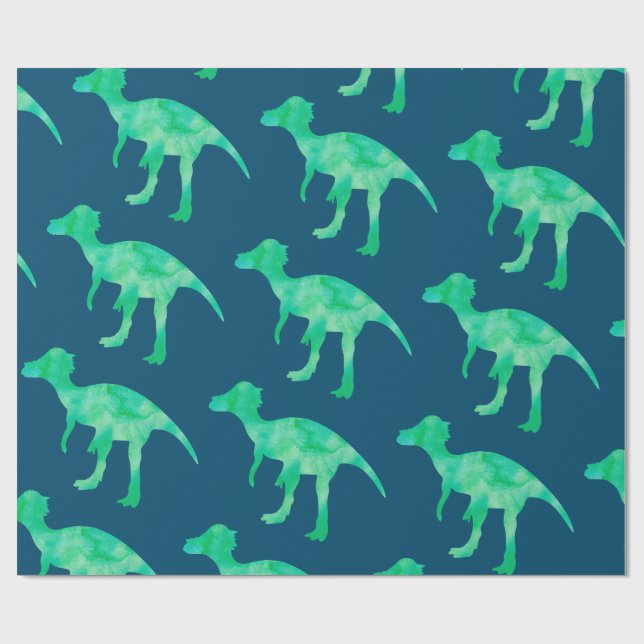 Dinosaur Wrapping Paper Gift Wrap (Flat)