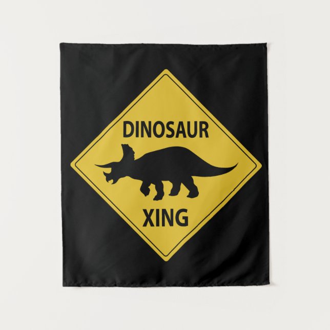 Dinosaur Xing Tapestry (Front)