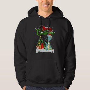 Dinosaur   Xmas Decorations Santa Dinosaur Christm Hoodie