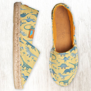 Dinosaur Yellow Espadrilles