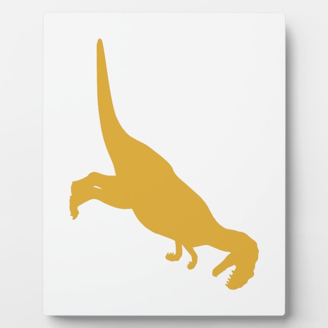 Dinosaur Yellow Plaque (Front)