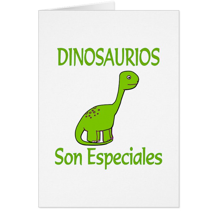 Dinosaurios Son Especiales Cards