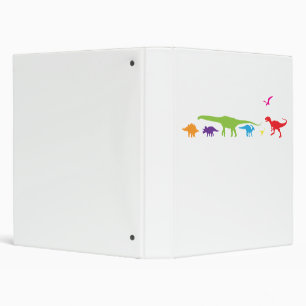 Dinosaurs 3 Ring Binder