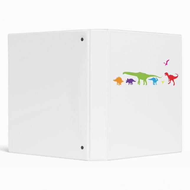 Dinosaurs 3 Ring Binder (Background)