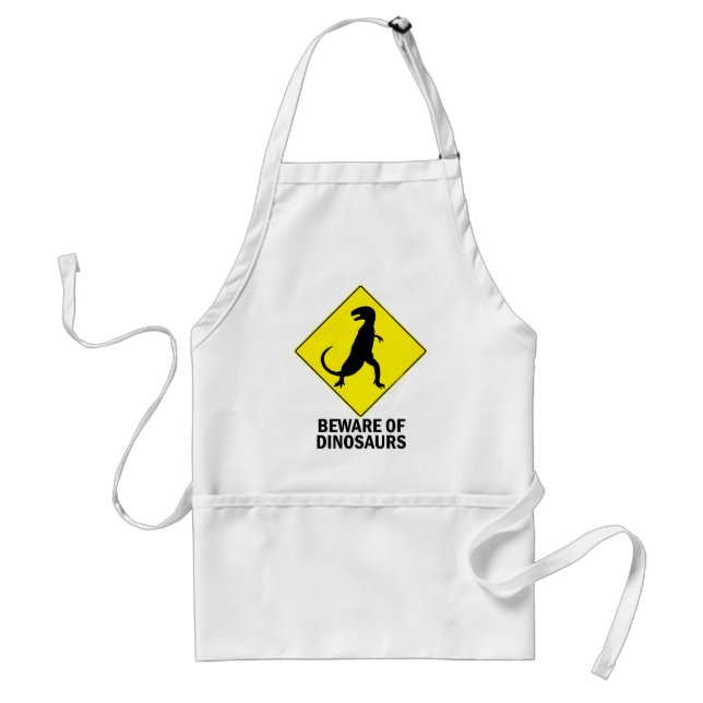 Dinosaurs Adult Apron (Front)