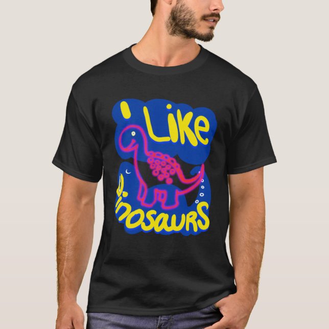 Dinosaurs Animal Kingdom Nature Family Childrenu20 T-Shirt (Front)