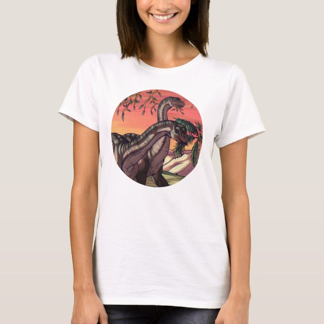 Dinosaurs at Dusk T-Shirt (Front)