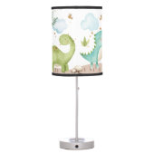 Dinosaurs | Baby Shower | Birthday Kids Bedroom  Table Lamp (Back)
