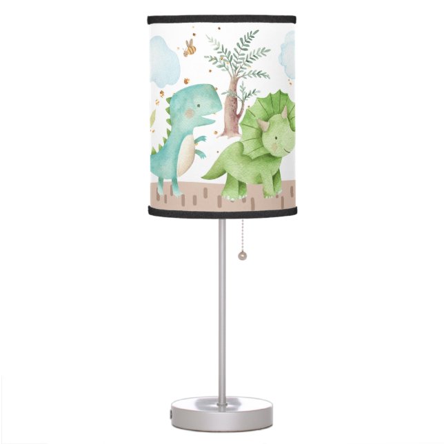 Dinosaurs | Baby Shower | Birthday Kids Bedroom  Table Lamp (Left)