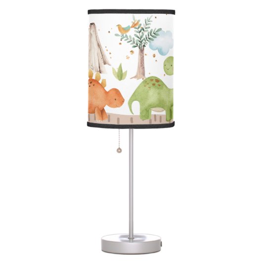 Dinosaurs | Baby Shower | Birthday Kids Bedroom  Table Lamp (Right)