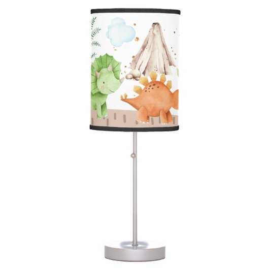 Dinosaurs | Baby Shower | Birthday Kids Bedroom  Table Lamp (Front)