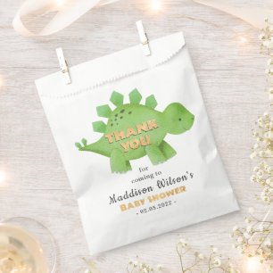 Dinosaurs Baby Shower Favor Bag