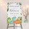 Dinosaurs Baby Shower Welcome Sign Foam Board