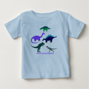 Dinosaurs Baby T-Shirt