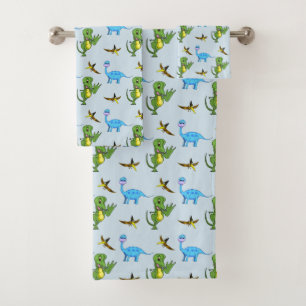Dinosaurs Bathroom Towel Set