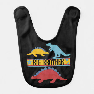 Dinosaurs Big Brother Bib