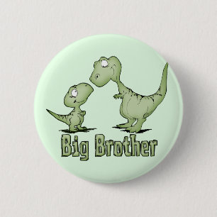 Dinosaurs Big Brother Button