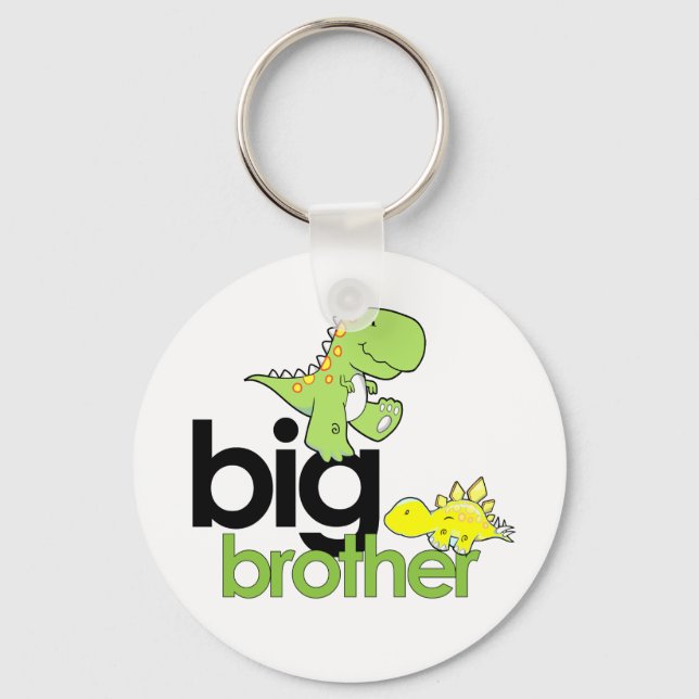 dinosaurs big brother keychain (Front)