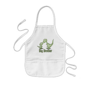 Dinosaurs Big Brother Kids' Apron