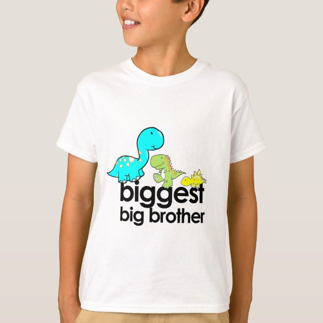 dinosaurs biggest big brother T-Shirt (Front)