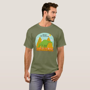 Dinosaurs Built The Pyramids Fairie Tale 101 T-Shirt
