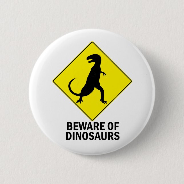 Dinosaurs Button (Front)