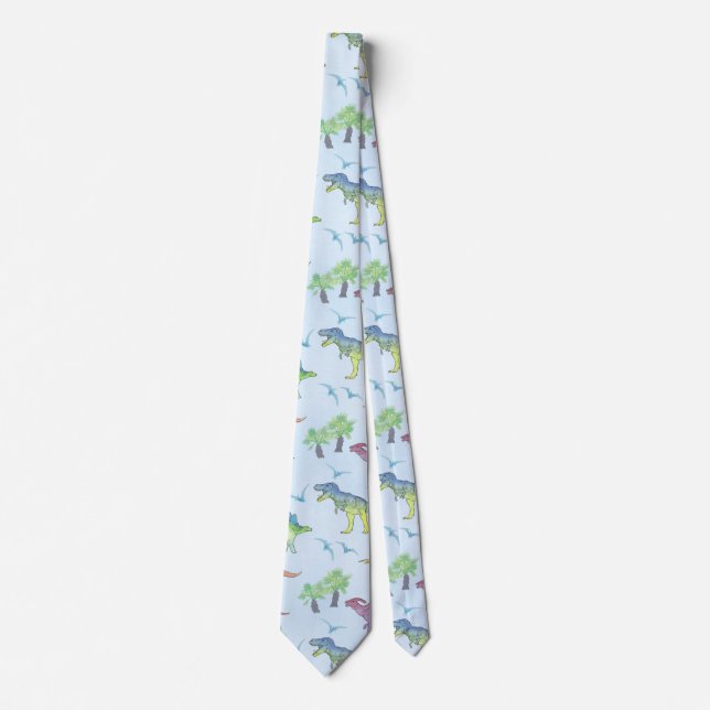 DINOSAURS! by Frank-Joseph Neck Tie (Front)