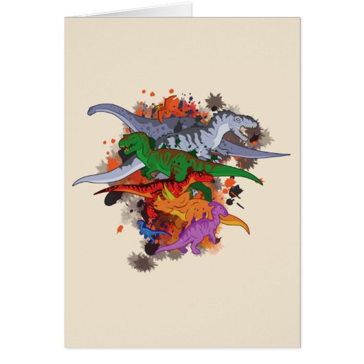 Dinosaurs Cards (Front)