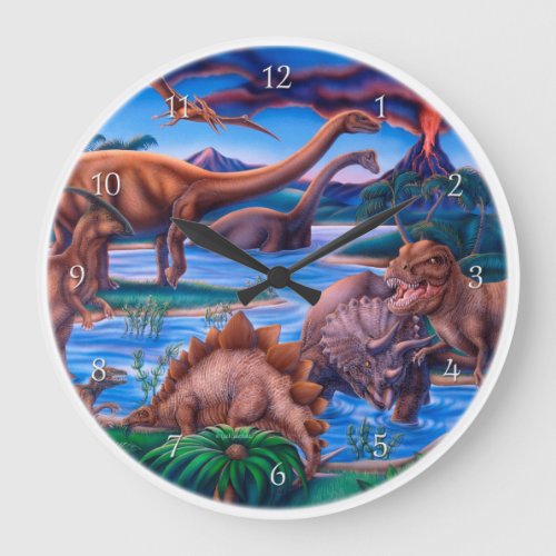 Dinosaurs Clock