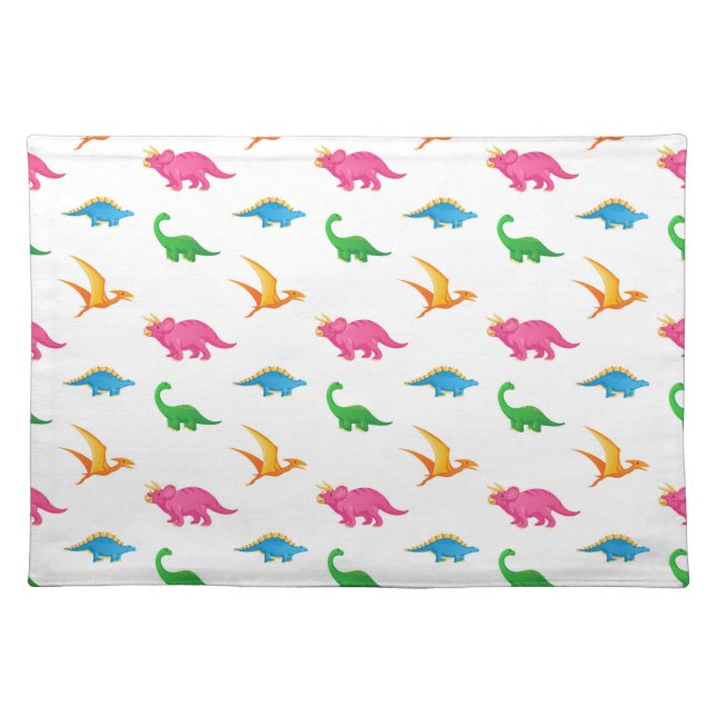 DINOSAURS CLOTH PLACEMAT (Front)