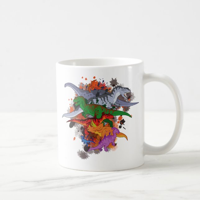 Dinosaurs Coffee Mug (Right)