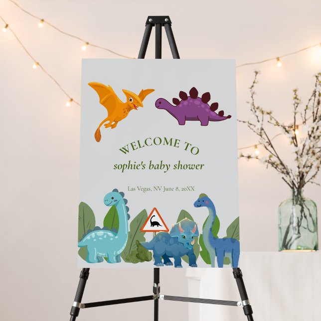 Dinosaurs Crossing, Pterodactyl, Welcome Sign (Creator Uploaded)