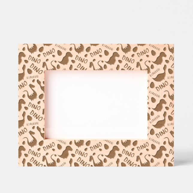 Dinosaurs Design Engraved Frames (Front)
