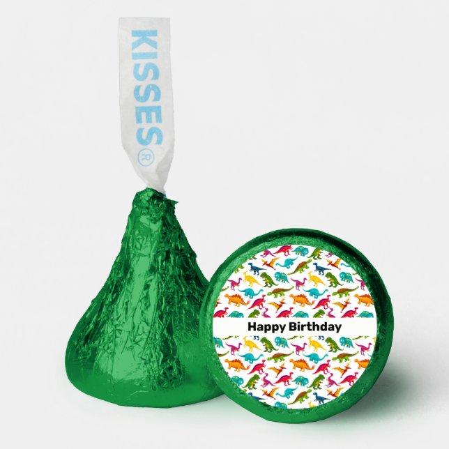 Dinosaurs Design  Hershey®'s Kisses® (Front)