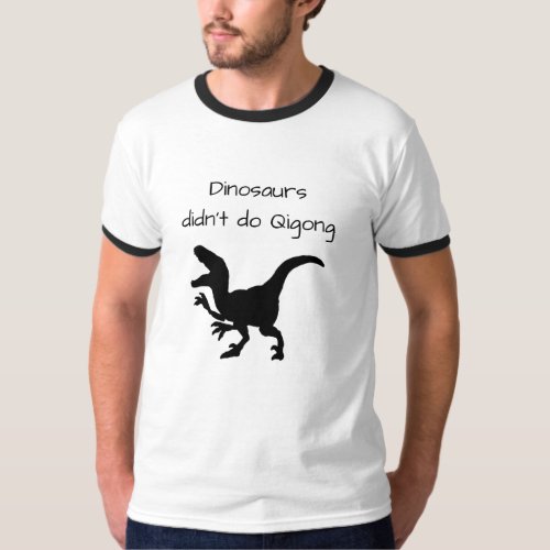 Dinosaurs didnt do qigong now they are extinct T_Shirt