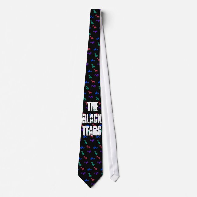dinosaurs, dinosaurs, dinosaurs, neck tie (Front)