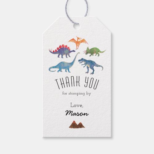 Dinosaurs Gift Tags by Popobell