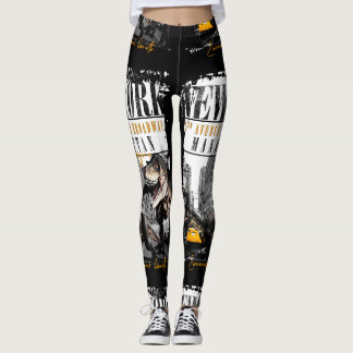 Dinosaurs in Manhattan NYC Leggings